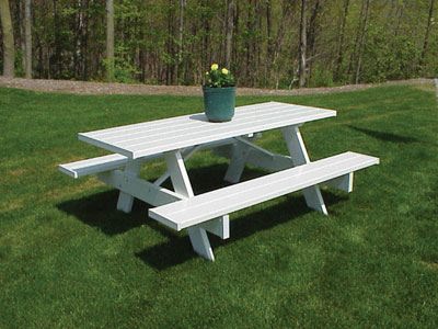Picnic Table Measurements on 11114 Dura Trel 6 Picnic Table Dimensions 6 Long X 60 Wide X 29 High