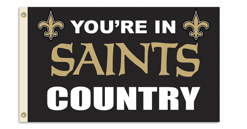 New Orleans Saints, Flag Banner