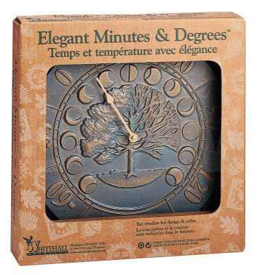 Clocks Outdoor Indoor Decor, Patio Clock And Thermometer Sets