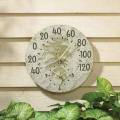 Grapevine Indoor Outdoor Wall Clock & Thermometer – Whitehall Products