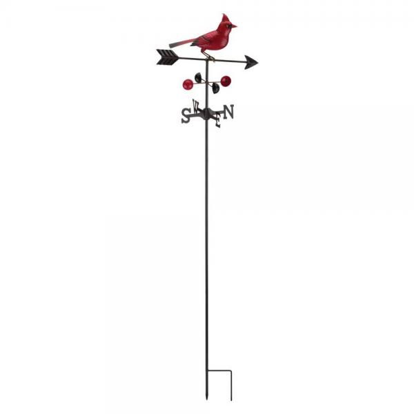 Cardinal Weathervane Stake